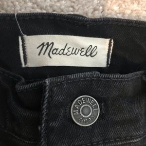 Madewell Vintage Black Flare Jeans size 28